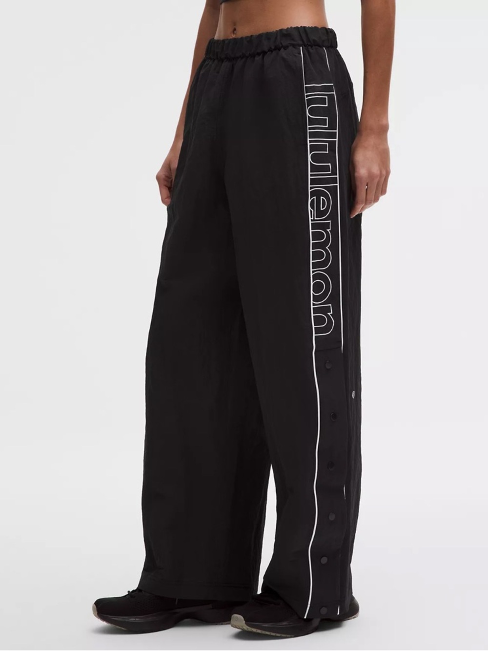 Lululemon Crinkle Nylon MR Track Pant *Wordmark